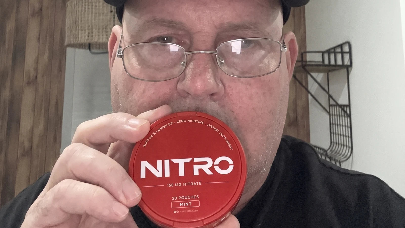 Customer holding the approved product at home