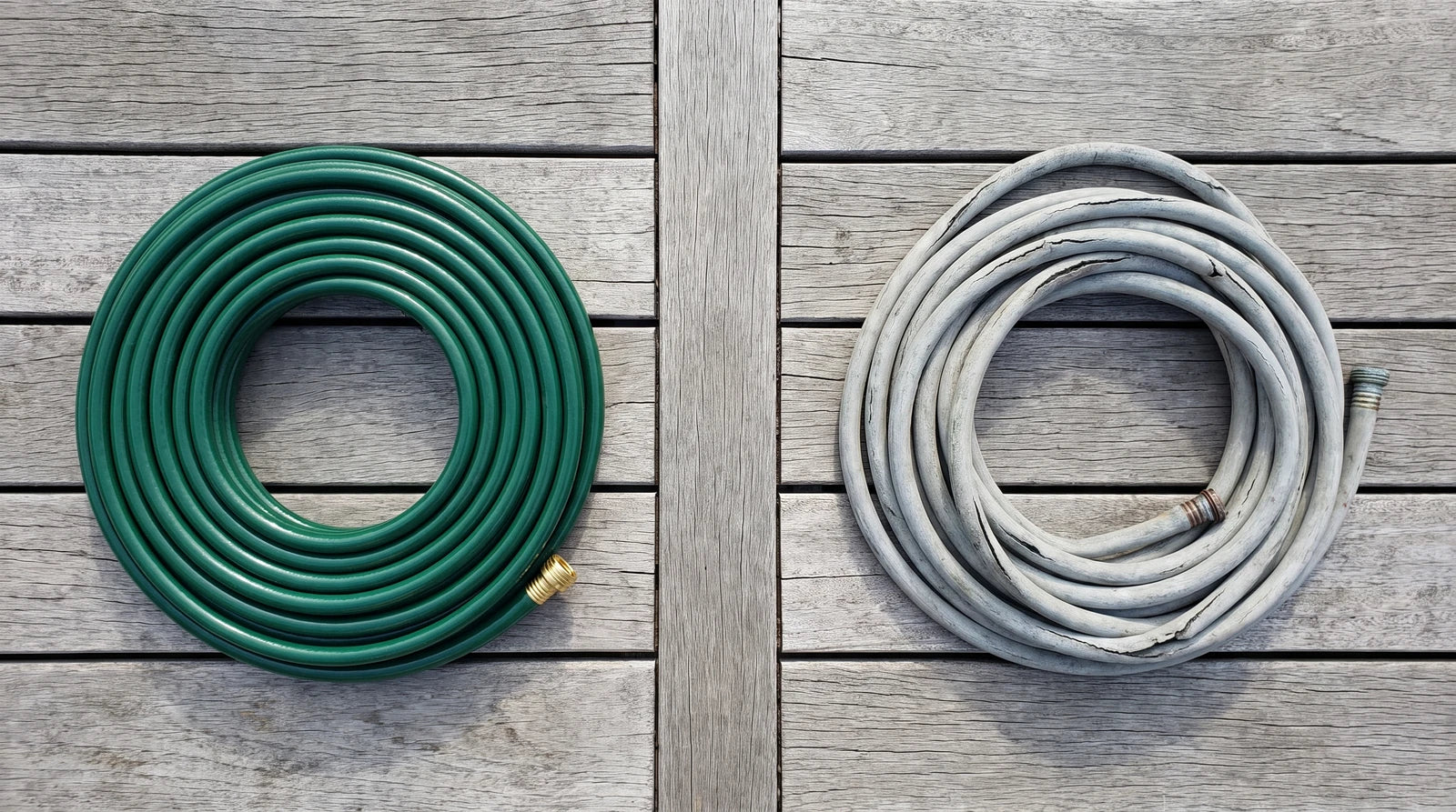 Everyday comparison between a flexible and a rigid object